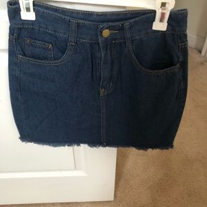 Jean Skirt